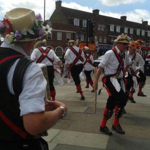 Day 15 - Thurs 16th July - MerryDowners Morris Dancers performing at the North Harrow Festival by @GeorgiaHCRfm