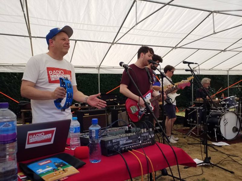 Radio Harrow at Musical Party in the Park